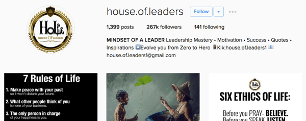 casa liderilor instagram bio