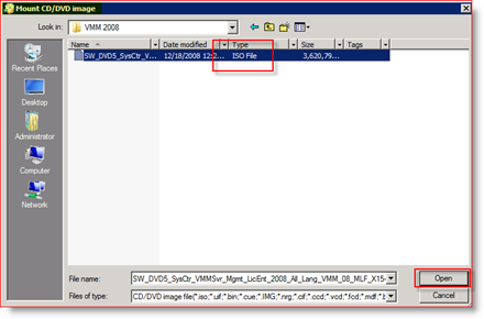 MagicISO Mount ISO în unitatea virtuală pentru Windows Server 2008
