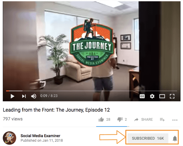 The Journey are peste 16.000 de abonați.