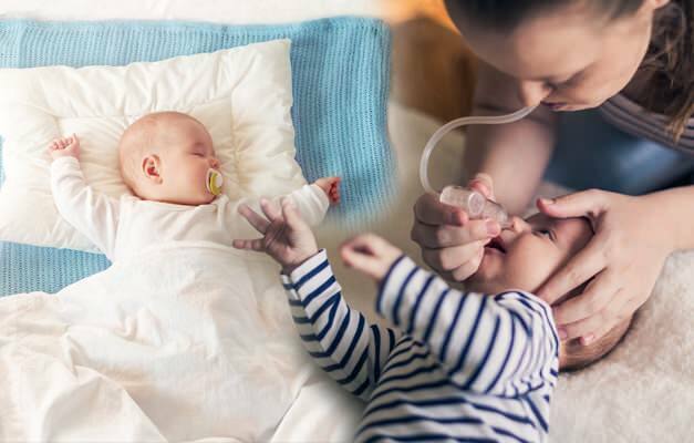 Cum se curăță nasul la bebeluși?