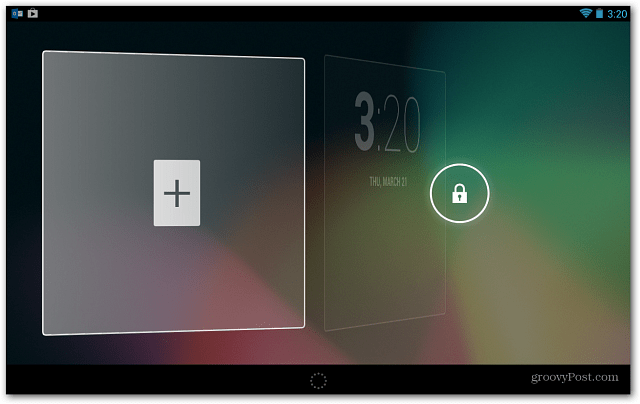 Cum să personalizați ecranul de blocare Nexus 7 cu widget-uri