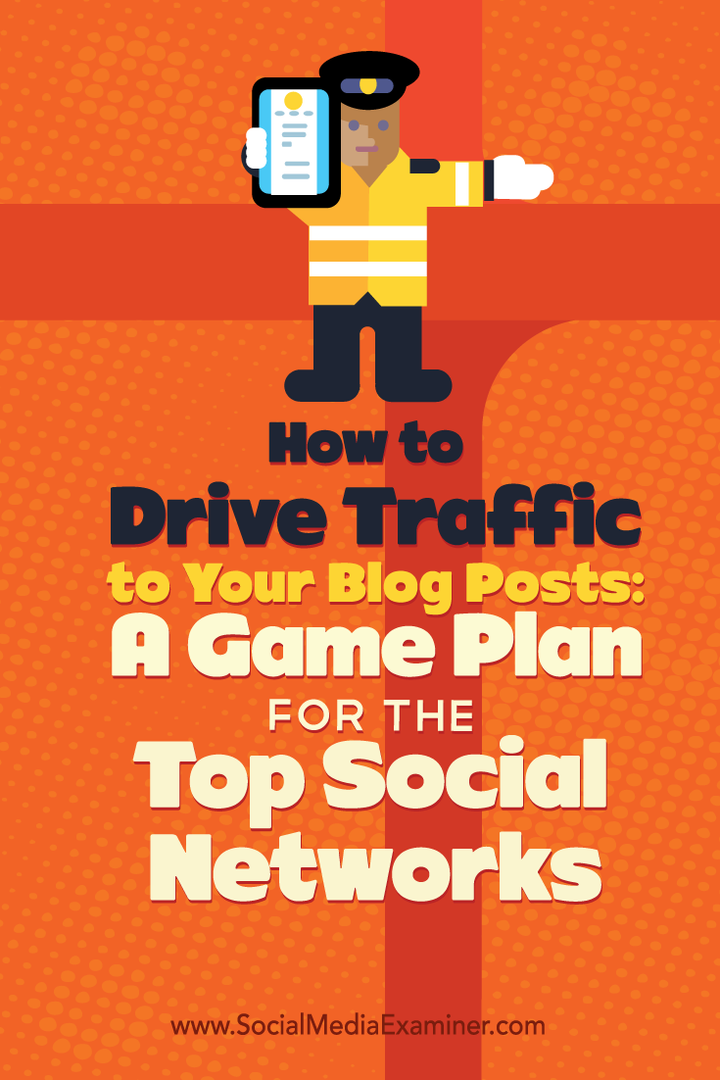 cum să conduceți trafic către blogul dvs. din rețelele sociale de top