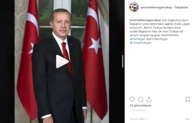 Sarbatoarea zilei de nastere surpriza pentru presedintele Erdoğan, unul dintre artisti celebri