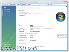 Windows 7 sau Ecranul sistemului Vista
