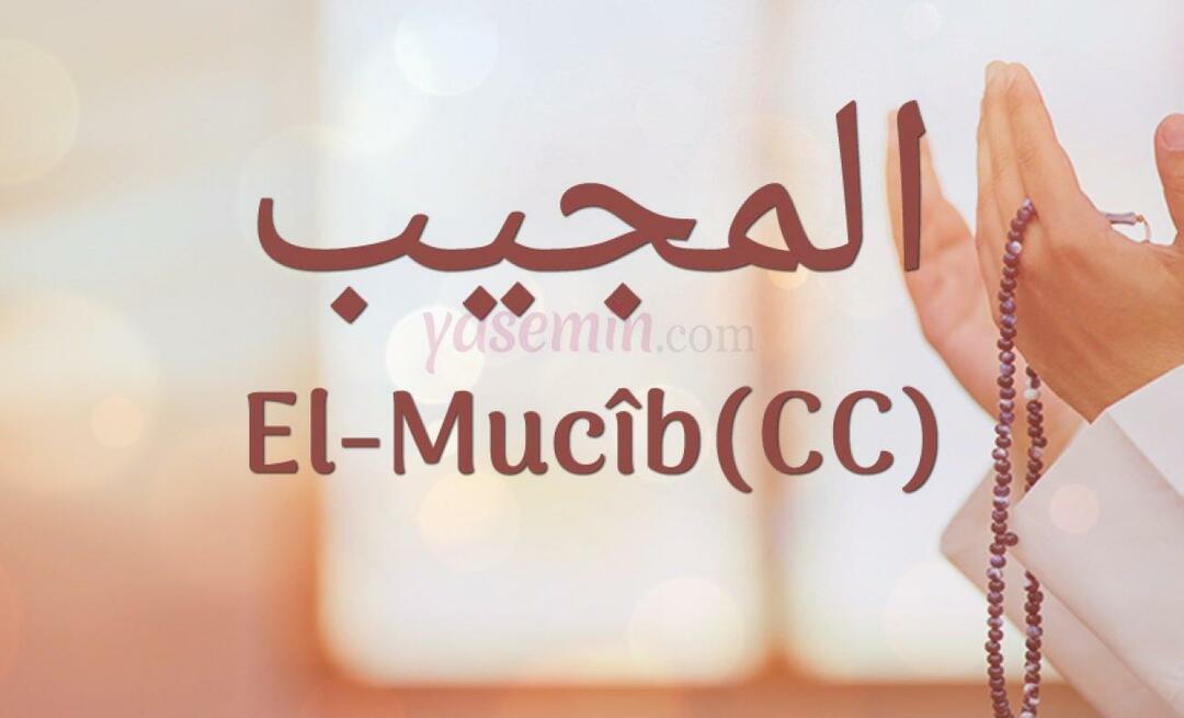Ce înseamnă al-Mujib (c.c)? Care sunt virtuțile numelui Al-Mujib? Esmaul Husna Al-Mujib...