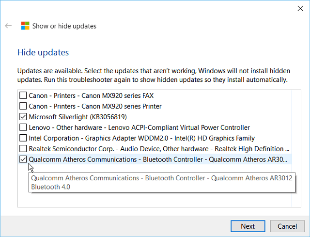 Windows 10: Blocați actualizări automate de Windows cu utilitatea (KB3073930)