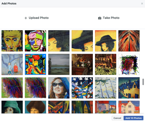 Facebook facilitează crearea unei prezentări de diapozitive din fotografiile pe care le-ați partajat deja pe pagina dvs.