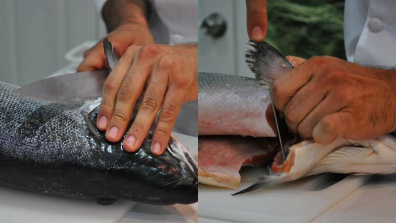 Cum se curăță bascul? Ce cuțit este folosit la deschiderea peștilor?