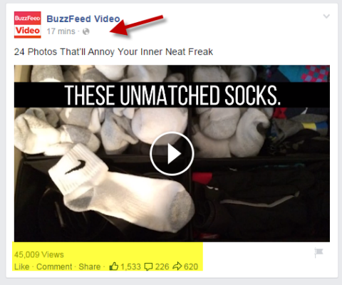 buzzfeed video video post pe facebook