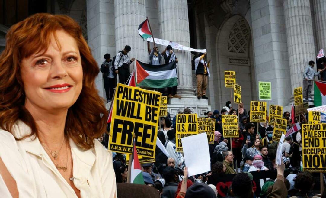 New York a susținut Palestina! Susan Sarandon a provocat Israelul: E timpul să fii liber