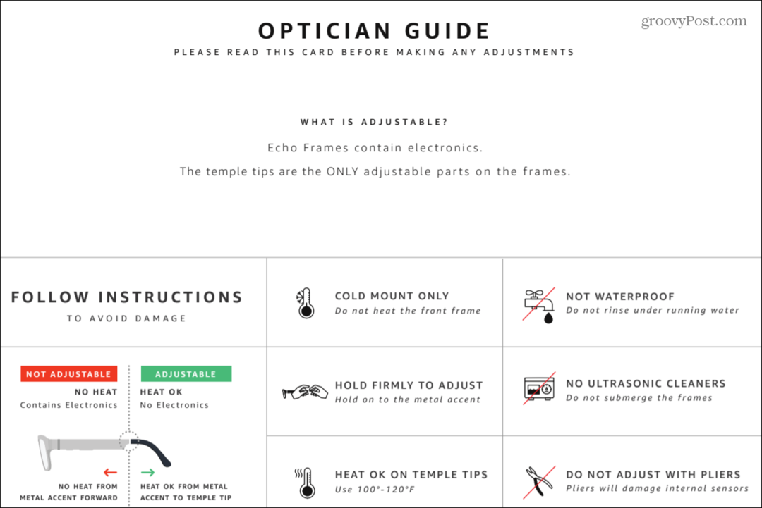 Cum să vă instalați lentilele prescrise în cadre ecografice