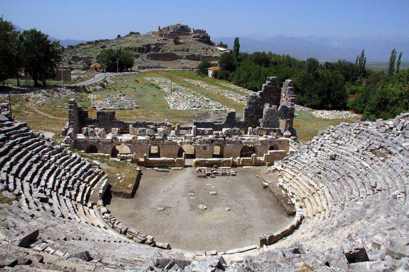 Informații despre orașul antic Tlos