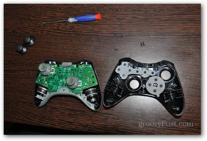 Schimbați tastele analogice ale controlerului Xbox 360