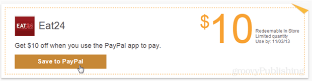 Obține gratuit 10 dolari la orice restaurant Eat24 folosind aplicația PayPal