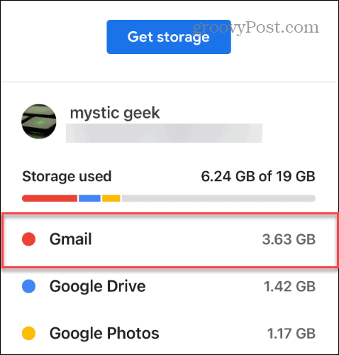 spațiu gmail folosit google drive