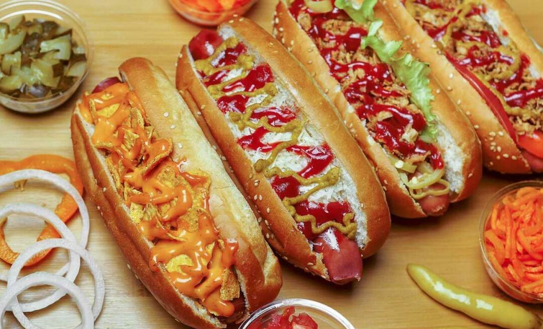 Ce se pune într-un hot dog? Cum să faci hot dog adevărat?