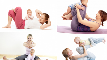 Ce exerciții trebuie făcute după naștere? Strângerea mișcărilor abdomenului