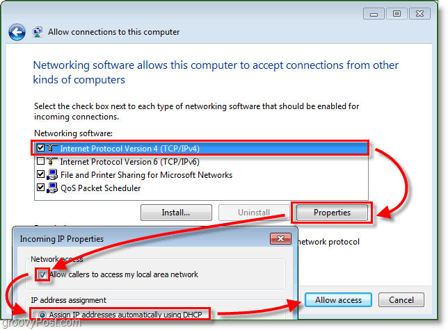 Configurarea unui VPN - gazdă PPTP pe computerul dvs. Windows 7 de acasă [Cum se face]