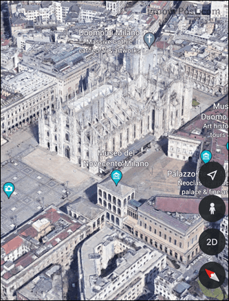 Vizualizare 3D Google Earth