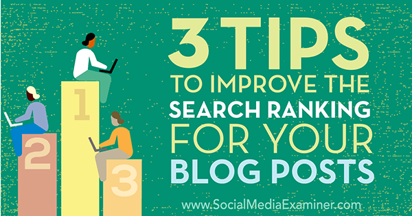 îmbunătățiți clasarea în căutarea postărilor pe blog