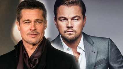 Față de Brad Pitt, Leonardo DiCaprio! Brat Pitt ca un copil ...