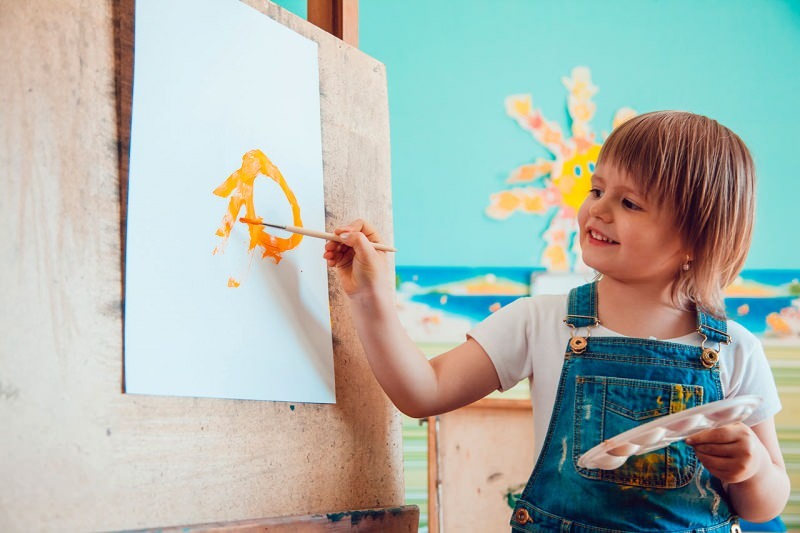 Cum să-i înveți pe copii să picteze? Activități de acuarelă acasă! Realizare acuarelă naturală
