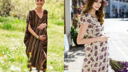 Modele de rochii Tricil pentru femei însărcinate