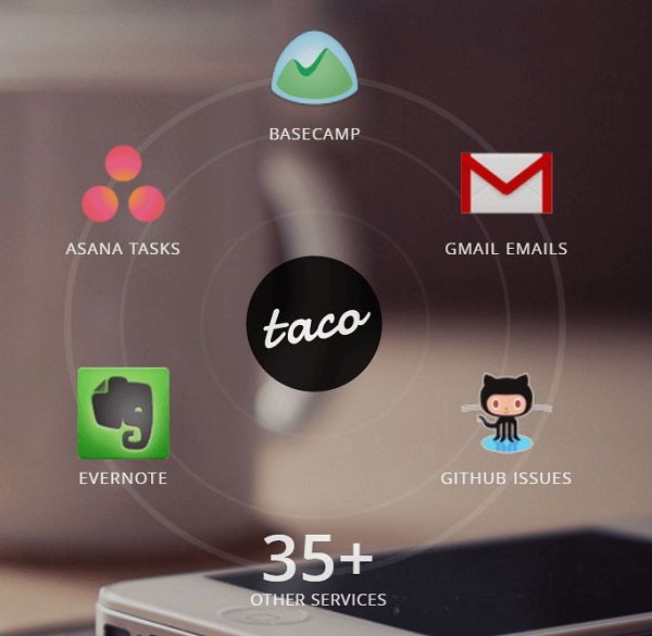aplicația taco