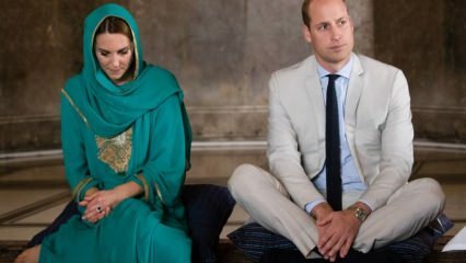 Vizită la Moschee de la Kate Middleton și prințul William!