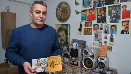 Orhan Gencebay și-a transformat casa într-un muzeu cu dragostea lui! Pe ordinea de zi erau afișe și albume