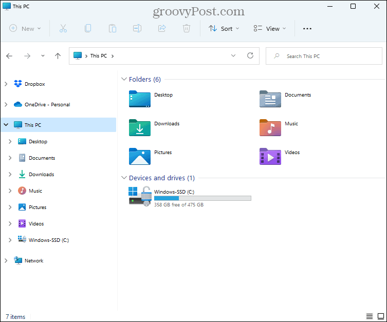 Acces rapid eliminat din File Explorer