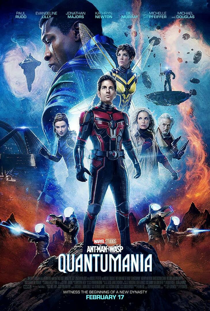 Afișul filmului Ant-Man and the Wasp: Quantumania