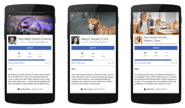 Facebook extinde instrumentele de caritate oferind utilizatorilor personali și Facebook Live.