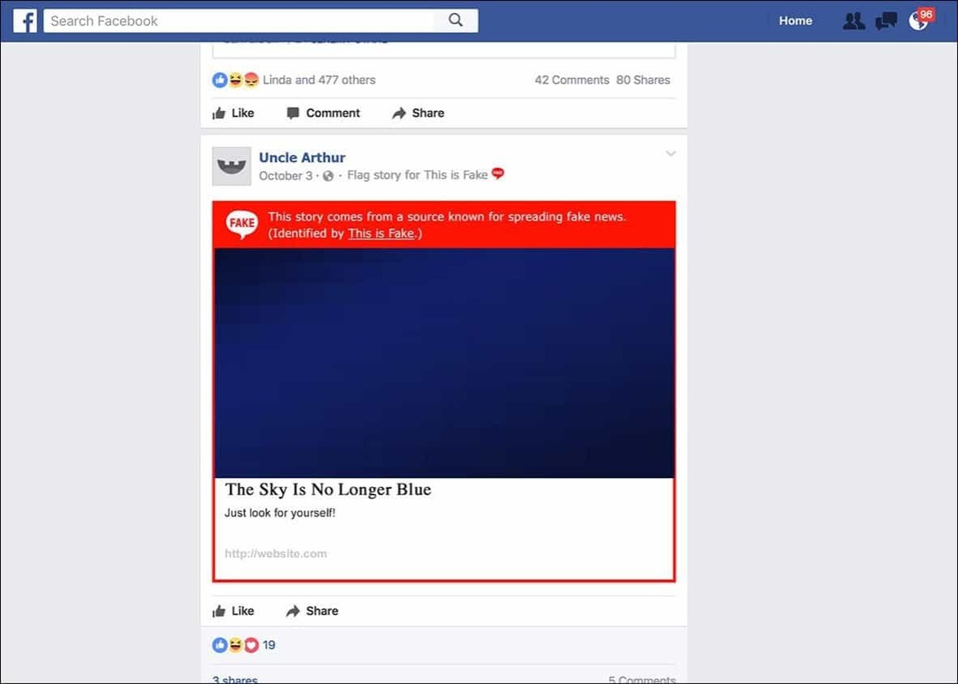 Cinci moduri de a localiza și de a bloca Fake News pe Facebook