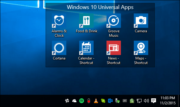 6 Comenzi rapide pentru aplicații universale Windows 10