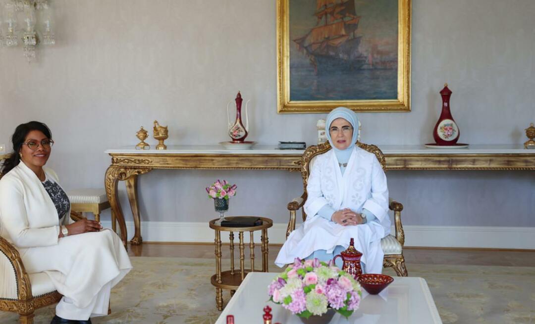Prima Doamnă Erdoğan sa întâlnit cu fiica lui Malcolm X, İlyasa Şahbaz