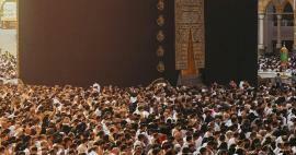 Binecuvântări de Ramadan în țara sfântă! Musulmanii se adună în Kaaba