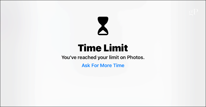 Limită timp Timp ecran iOS 12 iPad