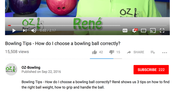 OZ-Bowling și-a tradus titlul și descrierea originală în limba engleză.