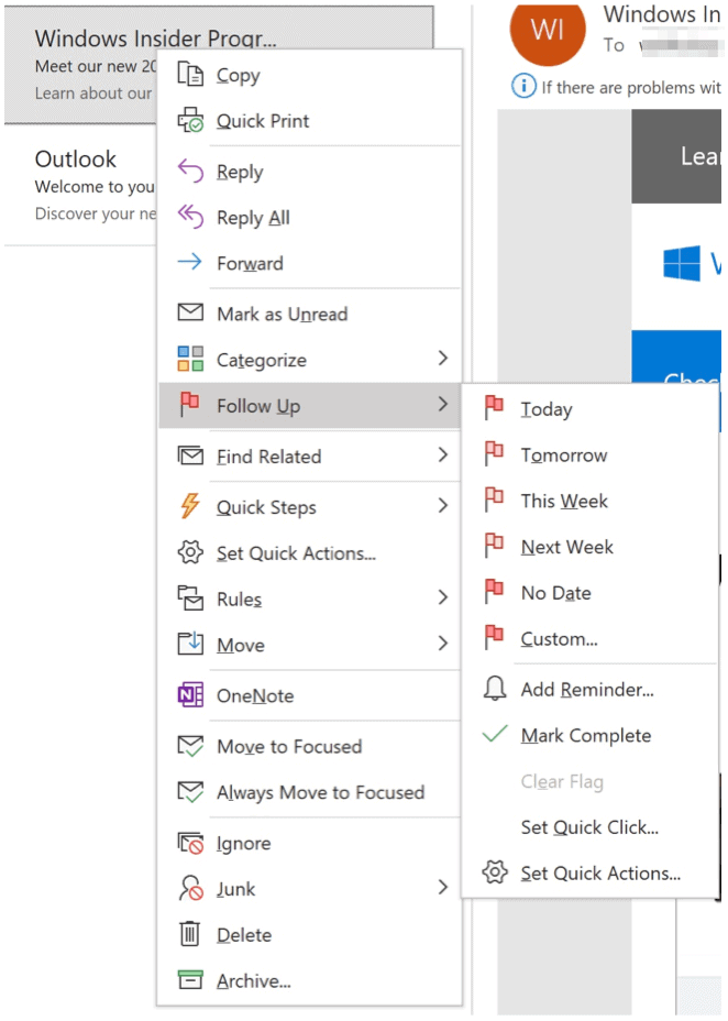 Steaguri Microsoft Outlook Tips