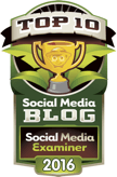 examinator de rețele sociale top 10 insignă de blog de rețele sociale 2016