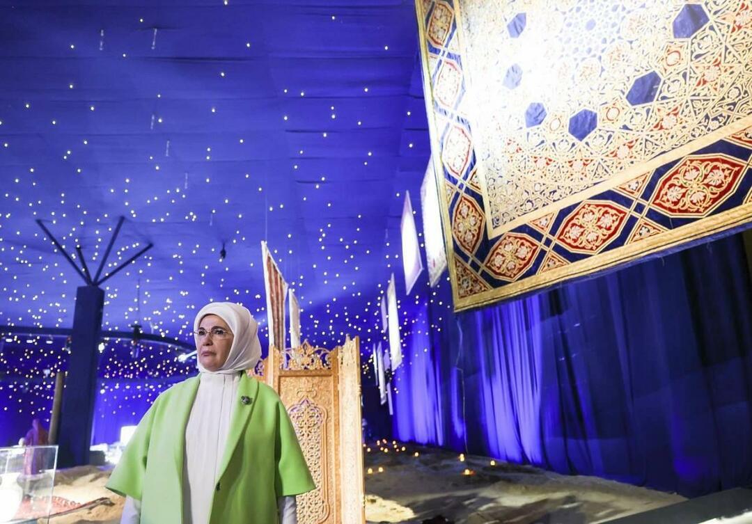 Emine Erdoğan a vizitat zona Expo Fair din Samarkand