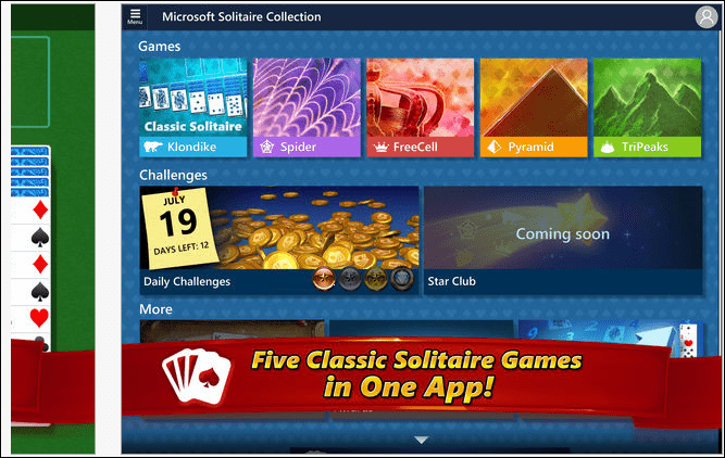 Colecția Microsoft Solitaire Disponibilă acum pentru iOS și Android
