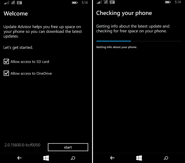 Actualizați telefonul Windows cu consilier
