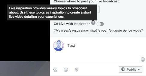 Facebook pare să testeze o nouă funcție video live care oferă radiodifuzorilor sugestii săptămânale despre care să difuzeze.