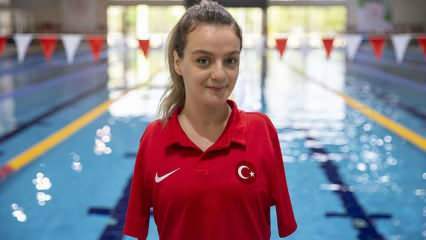 Înotătorul național paralimpic Sümeyye Boyacı a ocupat locul al treilea în Europa!