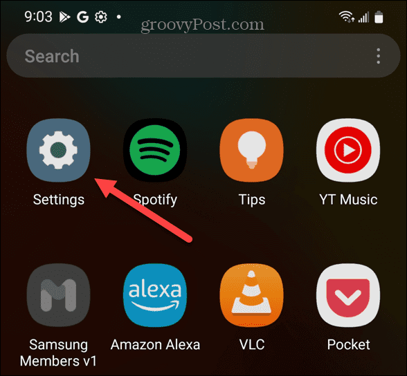 setări Android
