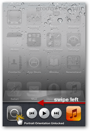 buton de orientare automată pentru iphone