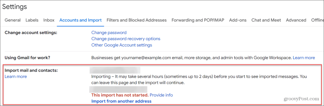 Cum se importă e-mailul Outlook în Gmail