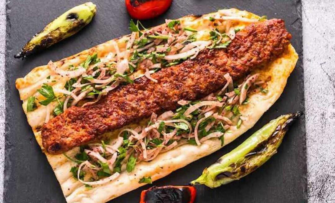Harbiye Kebab care va avea gust ca și cum mănânci la restaurant! Cum se prepară Harbiye Kebab?
